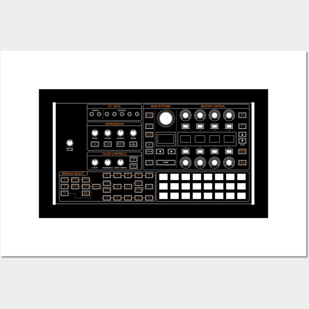 Hydrasynth Wall Art by Atomic Malibu